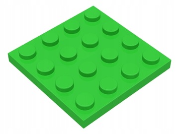 LEGO 3031 Płytka 4x4 Jasny Zielony 4617799 1szt N