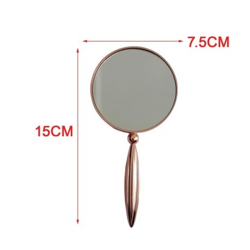 Ручное косметическое зеркало Handheld Beauty Pink