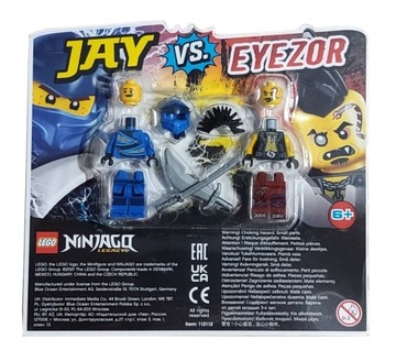 LEGO Ninjago Minifigure Polybag Blister - Jay vs. Eyezor #112112