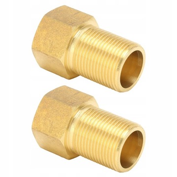 2 szt. G3/4 Adapter do węża ogrodowego Mosiężne