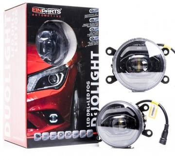Halogen duolight fog led+światła jazdy dziennej