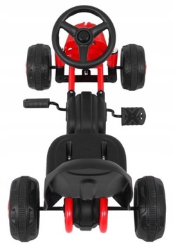 Картинг-райд-он для самых маленьких с педалями, 4 цвета