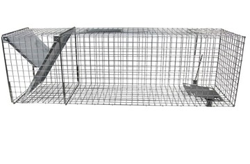 PUŁAPKA NA KUNY KOTY SZCZURY gryzonie ŻYWOŁAPKA KLATKA łapka jednostronna