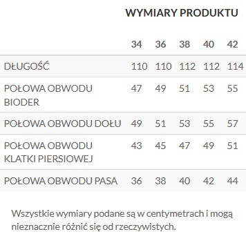 K12986 TOP SECRET LUŹNA SUKIENKA Z FALBANKĄ _34