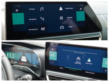 Citroen C5 Aircross SUV Plug-In Facelifting 1.6 PureTech Plug-In 225KM 2023 Citroen C5 Aircross 225ps Blis Keyles LKA czarna perła Webasto FullLed 180, zdjęcie 17