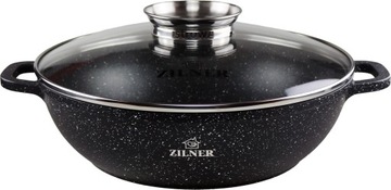 Niski Garnek Marmurowy Z Dozownikiem 28cm ZILNER