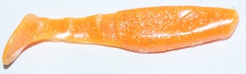 Manns Predator 2 7cm pomarańczowy ze srebrnym brok