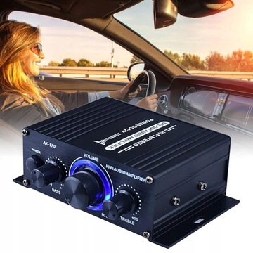 MINI WZMACNIACZ MOCY AUDIO AK-170 BLUETOOTH 5.1