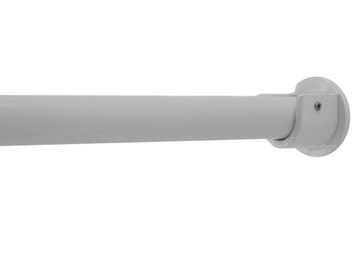 Karnisz WNĘKOWY 19mm BIAŁY 160cm BEZ KÓŁEK