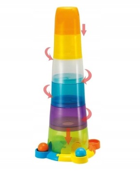 SMILY БОЛЬШАЯ ШАРОВАЯ БАШНЯ СОРТИРОВКА ПИРАМИДА 0737