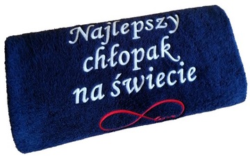 RĘCZNIK prezent DZIEŃ CHŁOPAKA urodziny rocznica