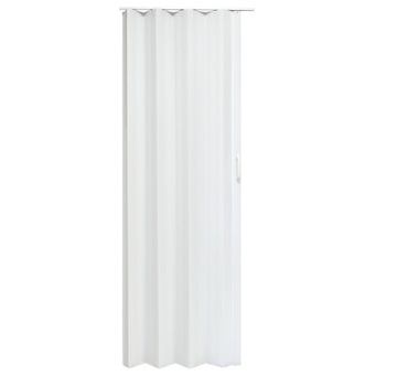 DRZWI HARMONIJKOWE WEWNĘTRZNE SKŁADANE/ŁAMANE BIAŁY MAT 90CM