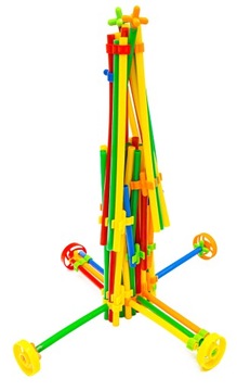 КРЕАТИВНЫЙ НАБОР ТРУБОК Конструкторы Трубочки Палочки Коробка 1000 шт.