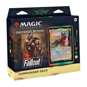 4 в 1 Fallout ALL Commander Decks, карты Magic the Gathering для MtG