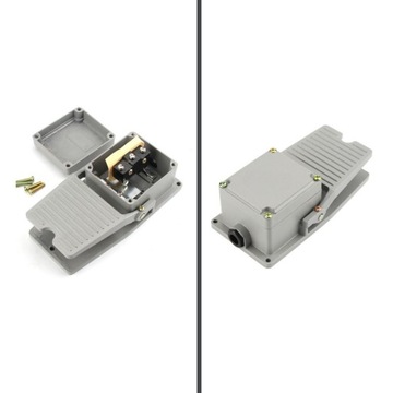 НОЖНОЙ ПЕРЕКЛЮЧАТЕЛЬ МЕТАЛЛИЧЕСКАЯ ПЕДАЛЬНАЯ КНОПКА 15A P1BO ЭЛЕКТРИЧЕСКИЙ ТВЕРДЫЙ 230 В