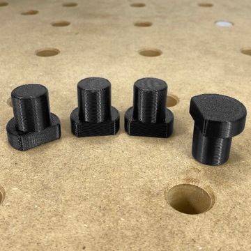 НАБОР BENCHDOGS ИЗ 4-Х ЗАЖИМОВ ВЫСОТОЙ 10ММ ДЛЯ СТОЛОВ MFT