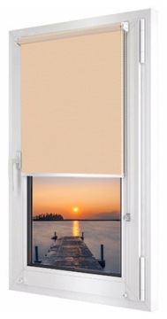 Beżowa Roleta okienna Mini Beż 53x140 cm