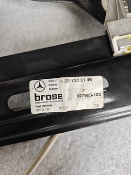 MERCEDES SL R231 231 ZVEDÁK OKNO DVEŘE LEVÉ LEVÝCH
