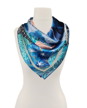 ФИРМЕННЫЙ ШАРФ 100% ШЕЛК ШАРФ ПРЕМИУМ+ КАЧЕСТВО