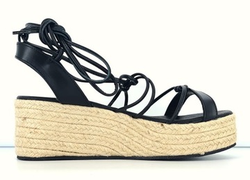 Espadryle na koturnie Zign 39