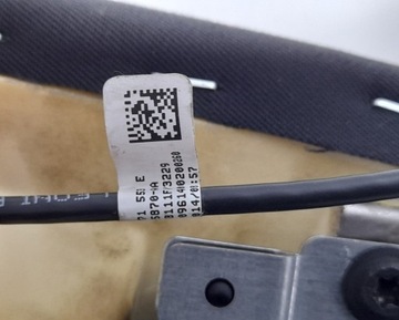 AUDI A4 B8 8K0 LIFT 2015 СПИНКА БОКОВОГО СИДЕНИЯ ЗАДНЯЯ ЛЕВАЯ ЗАДНЯЯ СТОЙКА + ПОДУШКА БЕЗОПАСНОСТИ