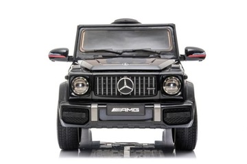 Автомобиль на аккумуляторе Mercedes G63 AMG Кожаные диски EVA 90W Черный