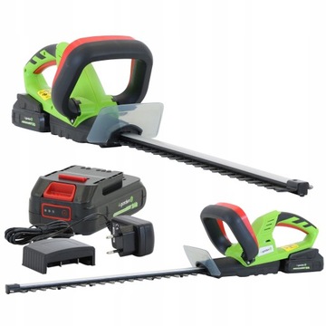 ZESTAW NOŻYCE AKUMULATOROWE 20V 4GARDEN +2Ah 51cm