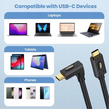 КАБЕЛЬ СПИРАЛЬНОЙ ПРУЖИНЫ USB-C ДЛЯ БЫСТРОЙ ЗАРЯДКИ USB ТИПА C, 1 М