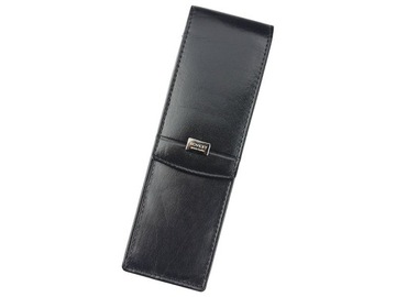 Etui skórzane na długopisy, futerał Rovicky CPR-042 Black