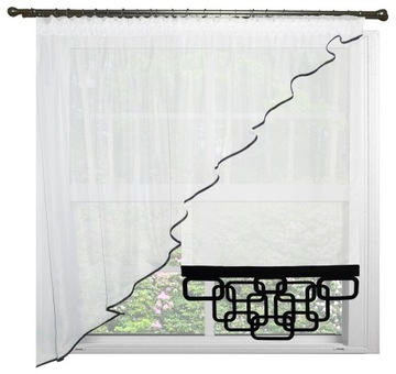 Шторы Ажурные Шторы Вуаль Панно Ажурный 80см Узор