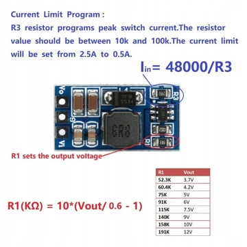 ND0412SA Повышающий модуль постоянного тока 2 см