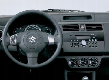 SUZUKI SWIFT 2005-2010 РАМКА РАДИО 2/1DIN ЧЕРНАЯ