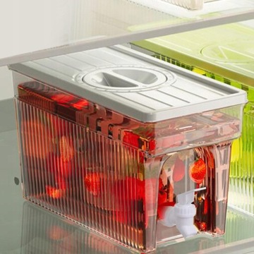 Диспенсер для напитков Portable Clear Kettle, белый