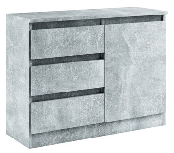 014-079 KOMODA B1d3s/100 cm - BETON