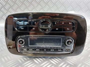 Radio Smart Forfour II A453 ORGINAŁ NOWE 2014-