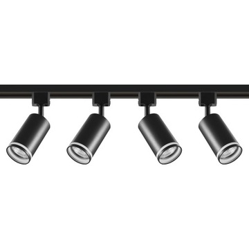 ZESTAW 4x LAMPA LED REFLEKTOR GU10 SZYNOPRZEWÓD 2M