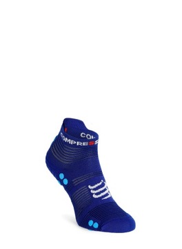 Skarpety Compressport Pro Racing Socks v4.0 Run Low - sodalite/blue 39-41