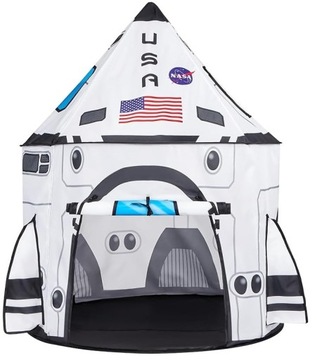 NAMIOT DOMEK DLA DZIECI RAKIETA ASTRONAUTY DO ZABAW NASA OGRODOWY DOMOWY