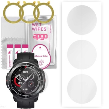 3x Folia hydrożelowa apgo do Honor Watch GS Pro, ochronna