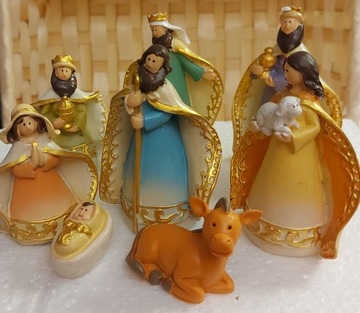 Szopka Bożonarodzeniowa Figurki do Szopki *ŻYWICA