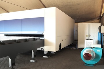 Лазер с ЧПУ для резки листового металла 1,5кВт IPG Германия 4,0x2,5