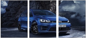 3x OBRAZ NA ŚCIANĘ GOLF MK6 50x70