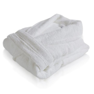 SZLAFROK HOTELOWY DAMSKI MĘSKI SPA BIAŁY WYSOKA JAKOŚĆ 100% BAWEŁNA XL