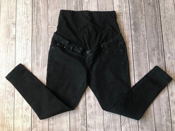 UP2FASHION spodnie CIĄŻOWE jeansy rurki r XL