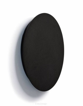 Lampa ścienna kinkiet RING LED S czarny
