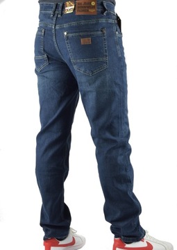 SPODNIE MESKIE GRANATOWE JEANS NADWYMIAR 45 KL