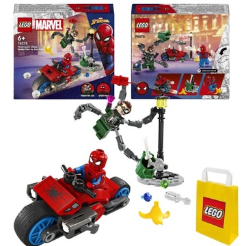 LEGO Marvel 76275 Pościg na motocyklu Spider-Man vs. Doc Ock Akcesoria