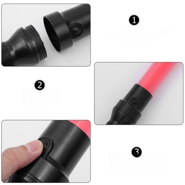 СВЕТОДИОДНЫЙ СИГНАЛЬНЫЙ ФОНАРЬ С 3 РЕЖИМАМИ БЕЗОПАСНОСТИ ДВИЖЕНИЯ