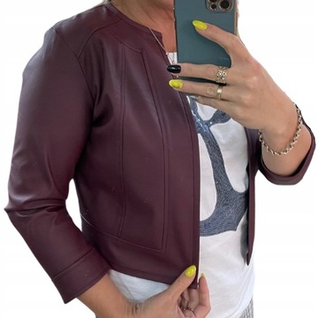 A03 BOLERKO RAMONESKA TOTAL LOOK BORDO R.44