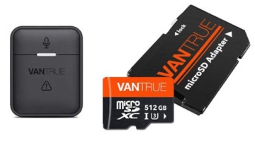 Видеорегистратор VANTRUE N5, 4 канала, GPS + ACC, 512 ГБ, ПУЛЬТ ДУ